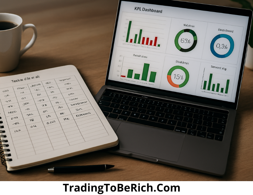 Trade Journal & KPI Template : Log your trades, track your psychology
